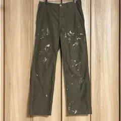 新品未使用AURALEE WASHED BLEACHED BAKER PANTSのサムネイル