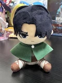 進撃の巨人 リヴァイ お座りぬいぐるみ マスコット