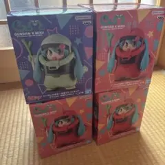 初音ミク フィギュア 4体セット ガンダムコラボ