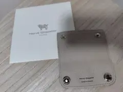 Herve Chapelier レザーハンドルカバー グレー - メルカリ