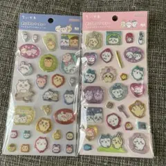 ちいかわ ポップデコパーティ ラメきらクリスタルシール 2枚セット 正規品