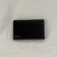 ポールスミス★カードケース★名刺入れ★レザー★黒系★未使用美品