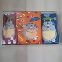 となりのトトロ　和風小風呂敷　ハンカチ3枚セット　レア