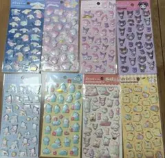 ぷくっとシール サンリオ 8枚セット