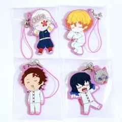 鬼滅の刃　滅！カプセルラバーマスコット15 宇髄　炭治郎　善逸　伊之助　4点