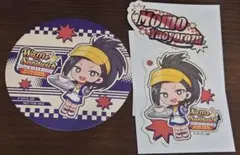 ヒロアカ　アニメイトカフェ　DECOTTO ステッカー　コースター　八百万百