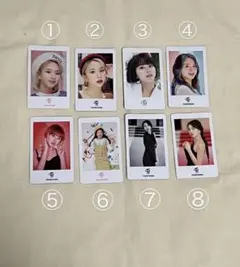TWICE チェヨン フォトカードセット