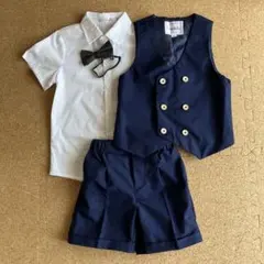 夏用半袖フォーマルセット 110cm 年少〜年中ぐらい　男の子