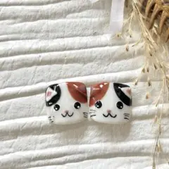 フットネイル 三毛猫ちゃんネイル 親指セット