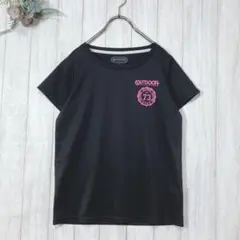☆アウトドア/OUTDOOR (L) 半袖 Tシャツ ブラック プリント ロゴのサムネイル