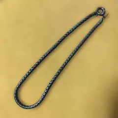 シルバー 編み込みネックレス ロブスタークラスプ　ビコ　BICOのサムネイル