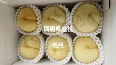 福島県産 遅い桃　名月