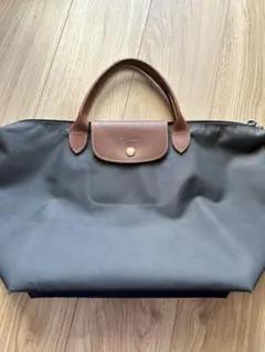 ロンシャン　トートバッグ　M グレー系