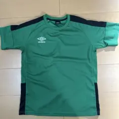 umbro グリーン スポーツシャツ