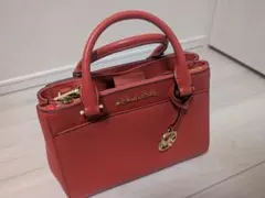 MICHAEL KORS レッド ショルダーバッグ