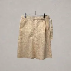 A.P.C. アーペーセー フランス製 総柄 スカート 38 リボン付のサムネイル