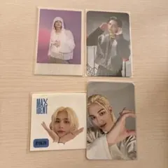 straykids ヒョンジン トレカ シールMAXIDENT rockstar