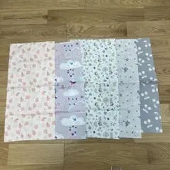 デコレクションズ生地 はぎれセット 約57cm×27cm 5枚
