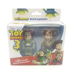 トイストーリー3 ベアブリック バズ＆ウッディ ディズニー ピクサー