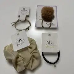 Seria ヘアーゴム ヘアーアクセサリー シュシュ 新品未使用品 5点のサムネイル