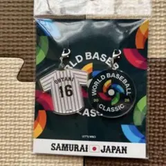 WBC2026 大谷翔平ユニフォームチャーム　侍ジャパンファスナーアクセサリー