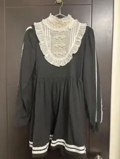 Jamie エーエヌケー ワンピース 黒 ジャージ風 チャイナ サブカル 地雷系