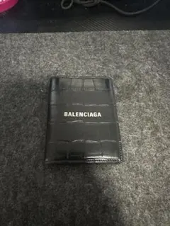 BALENCIAGA パスポートケース ブラック - メルカリ