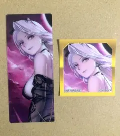 FGO 最終再臨展 編成風カード　ステッカー　水着　カーミラ