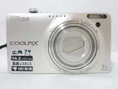 美品】 Nikon COOLPIX S6000 シルバー #262 - メルカリ