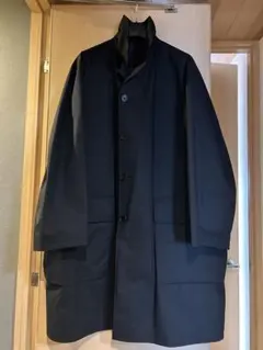 未使用 UNIQLO U ブロックテックコート ブラック