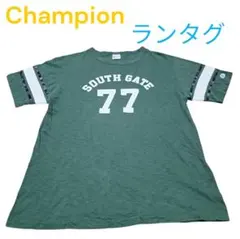 ランタグ　Champion　チャンピオン　 Tシャツ　サイズ　L