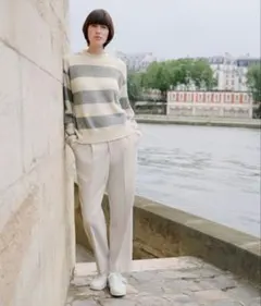 【未使用】UNIQLO and コントワー・デ・コトニエ　テーパードパンツ