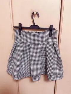 ミシェルマカロン　美脚スカート　千鳥柄　Mサイズ