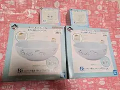 夏目友人帳一番くじ　B賞ひょっこりボウル2個　E賞2個　セット　暑中お見舞い
