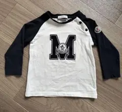 MONCLER 長袖カットソー ロゴ M 80cmのサムネイル