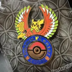 ロゴピンズ ポケモンセンターキョウト ピカチュウ ホウオウ kyoto