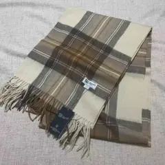 ジョンストンズ マフラー 大判タータンチェックストール ナチュラルドレス