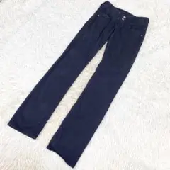 エディーバウアー　スキニーパンツ　カジュアルパンツ　ネイビー　紺