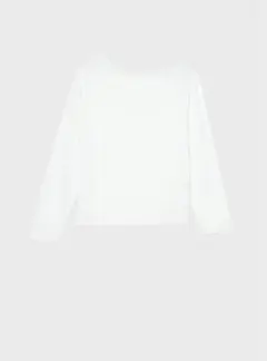 新品未使用！オフショルダープルオーバー　(ホワイト)