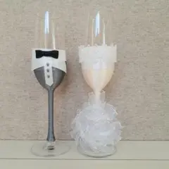 ウェディング　ウェルカムスペース　ドレスグラス