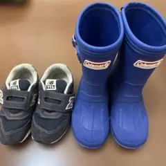 Coleman 長靴、New Balance 996 スニーカーセット 16cm