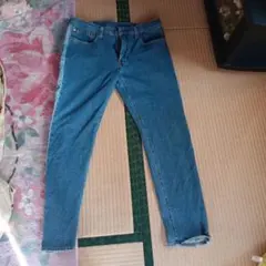 Levi's 青 スリムフィット デニムパンツ W32
