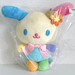 サンリオ ウサハナ ぬいぐるみ マスコット お座り おすわり ビーズ