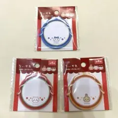 ちいかわ　ふせん（ダイカット）3個セット　セリア