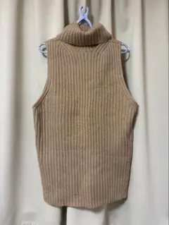 H&M タートルネック　プルオーバーニットベスト XS