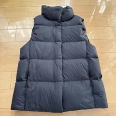ユニクロ　ダウンベスト黒　ナノデザイン