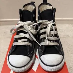 Converse All Star ブラック ハイカットスニーカー 19cmのサムネイル