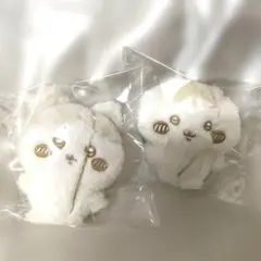 ちいかわ　ぬいぱれっと〜ミルクいろ〜マスコット　ハチワレ&くりまんじゅう