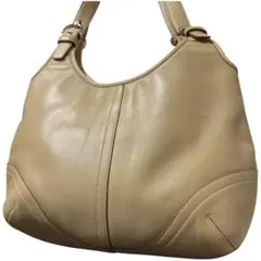 美品✨コーチ　ショルダーバッグ　トート　アイボリー　レザー　ソーホー　y2k