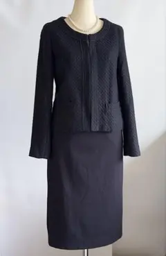 NBB プラステ ノーカラージャケット スカート 卒業式 入学式 など